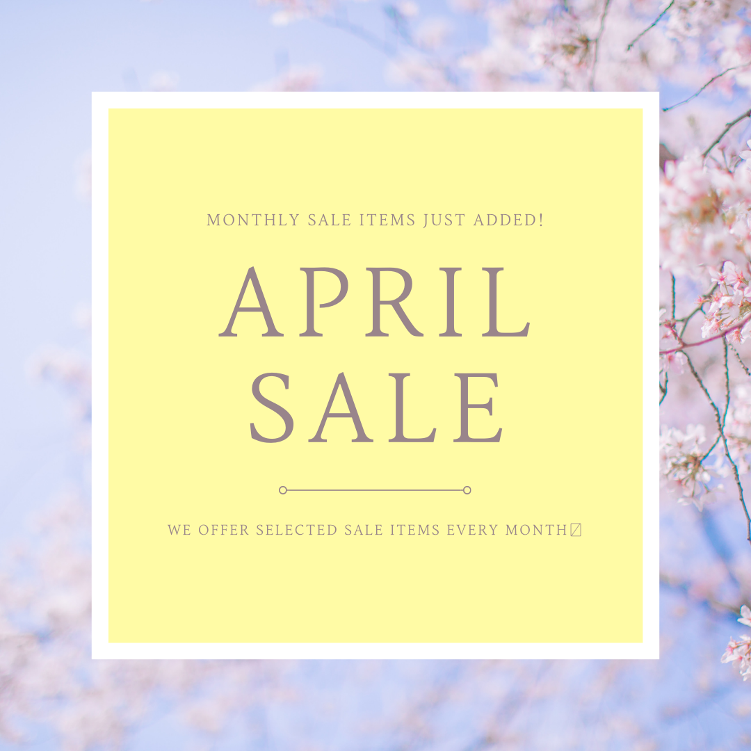 April Promotion Sale πΈ