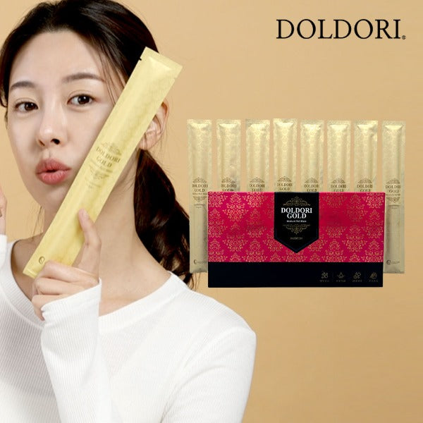 DOLDORI Premium Gold Moisture Roll Mask Pack