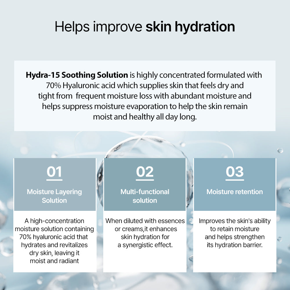 DR+LAB Hydra-15 Soothing Solution