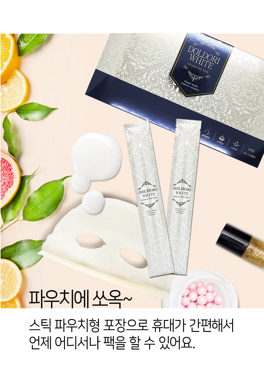 DOLDORI White Moisture Roll Mask Pack