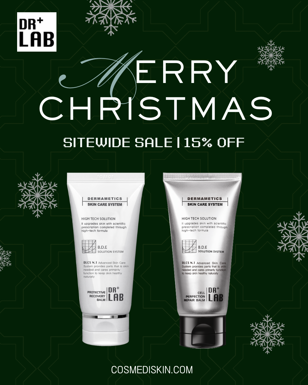 🎄 DR+LAB Year-End Sale: Enjoy 15% OFF Before December 31