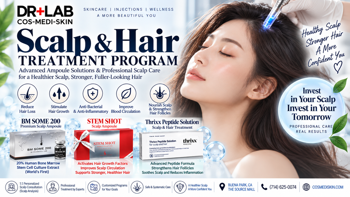 Scalp & Hair Treatment Program: Advanced Care for a Healthier Scalp and Stronger, Fuller-Looking Hair