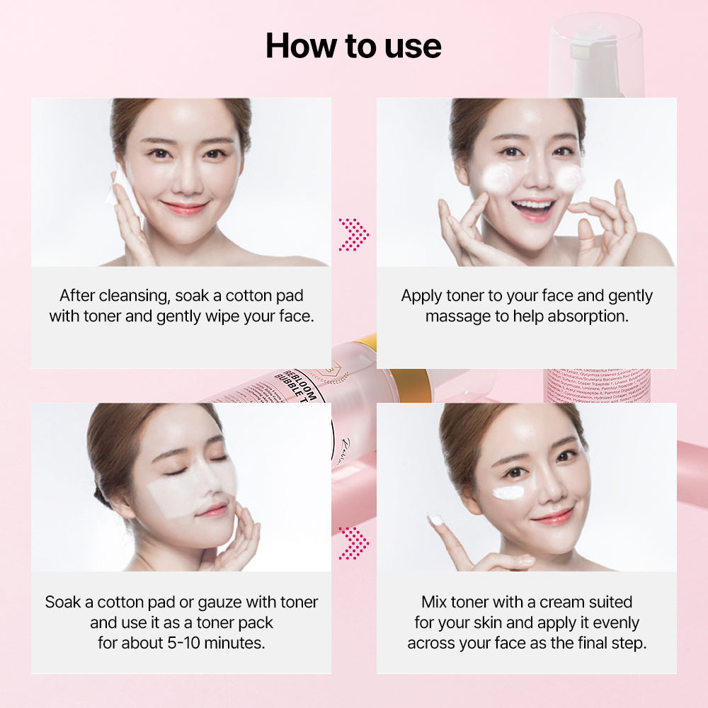 [Bundle] Re:bl Rebloom Luxury Bubble Toner